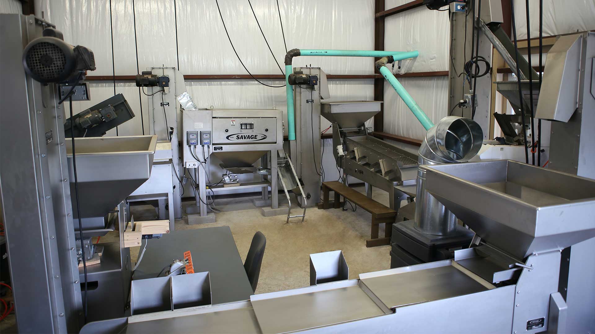 Camp David Pecans Processing